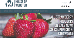 Desktop Screenshot of houseofwebster.com